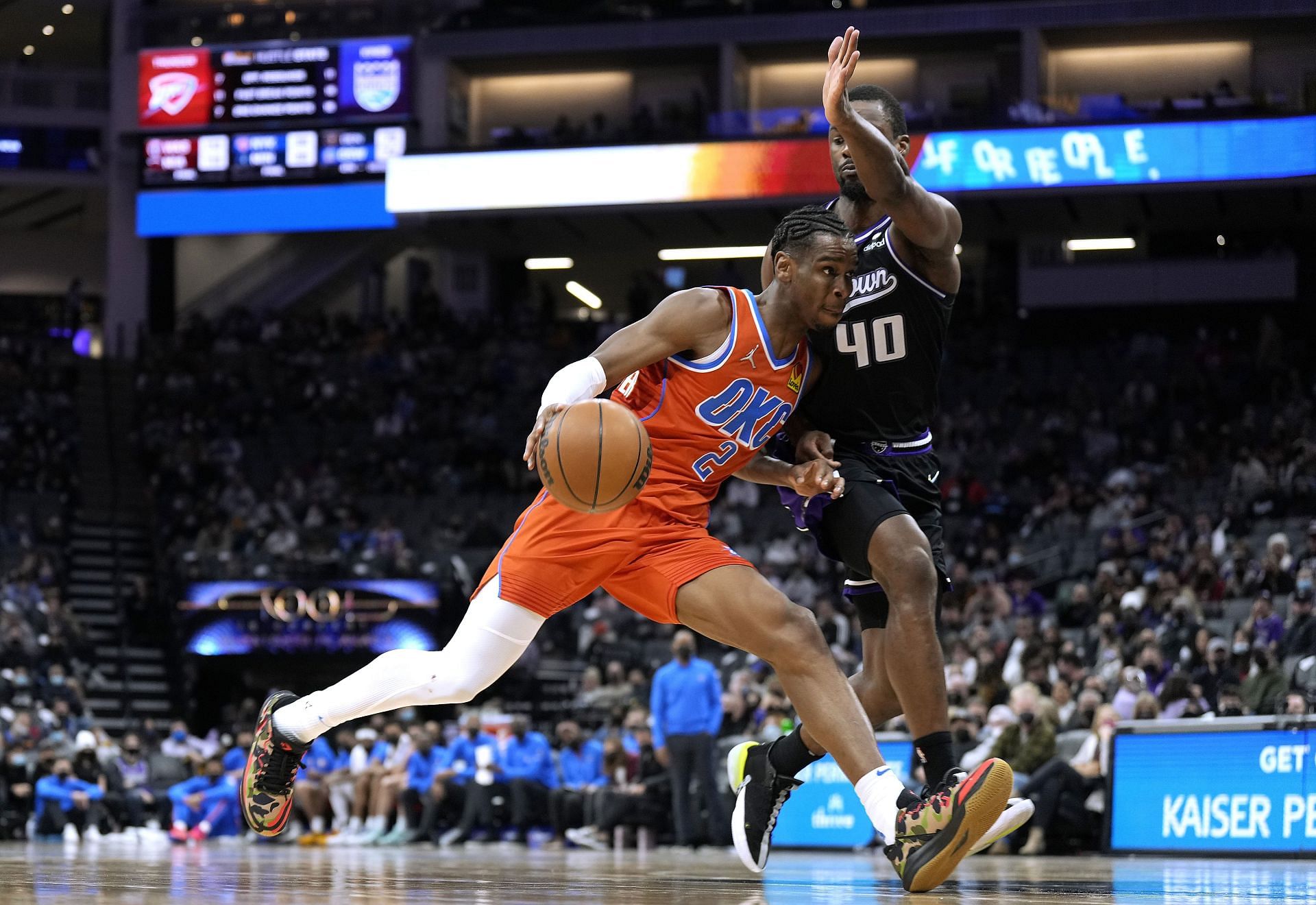 Shai Gilgeous-Alexander of the Oklahoma City Thunder