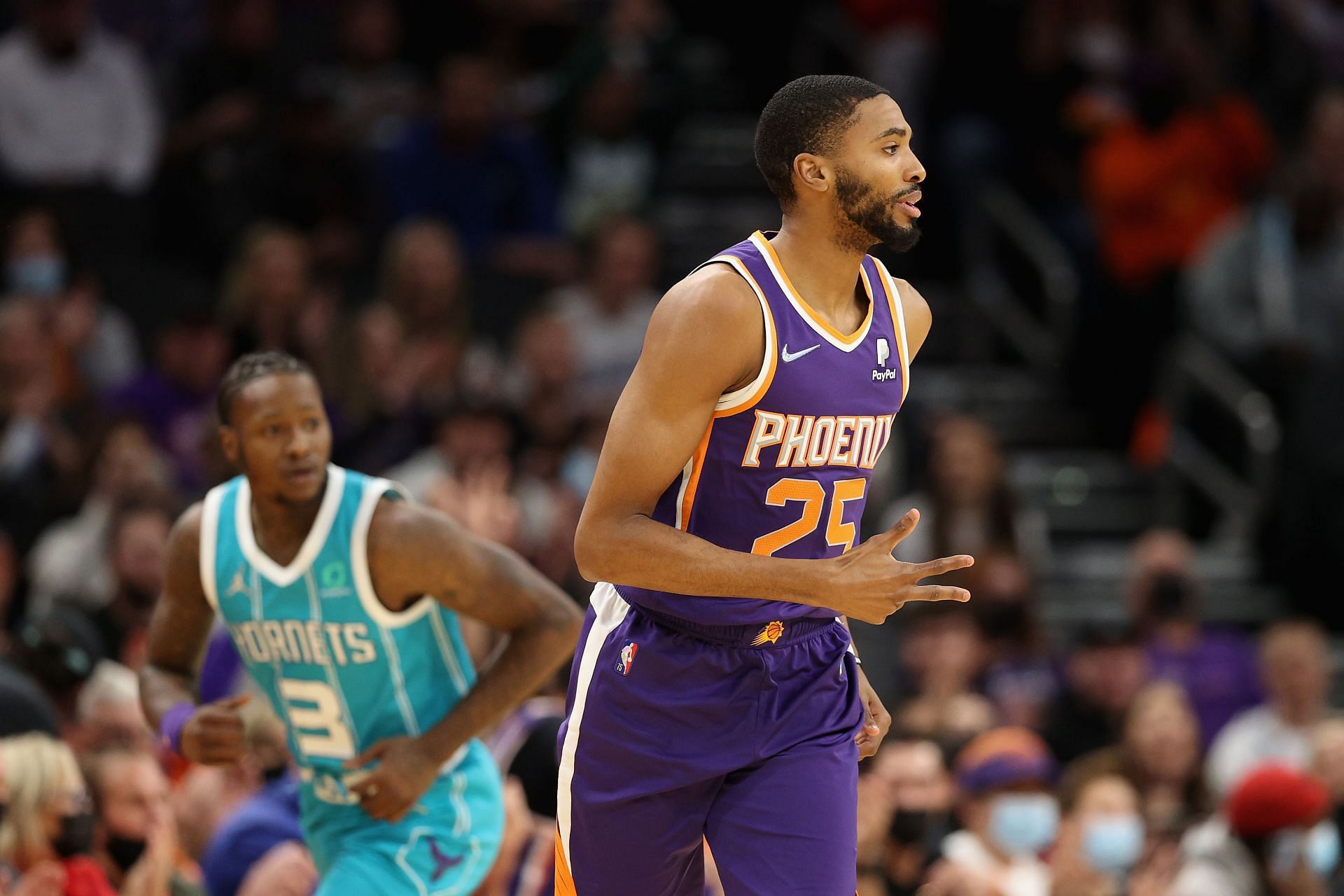 Phoenix Suns wing Mikal Bridges has made noise as a potential Defensive Player of the Year