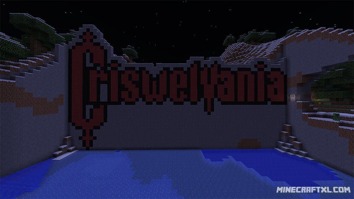 The Criswelvania map (Image via Minecraft)