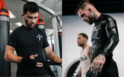 Dominick Cruz (left), Cody Garbrandt (right) [Image courtesy: @dominickcruz and @cody_nolove]