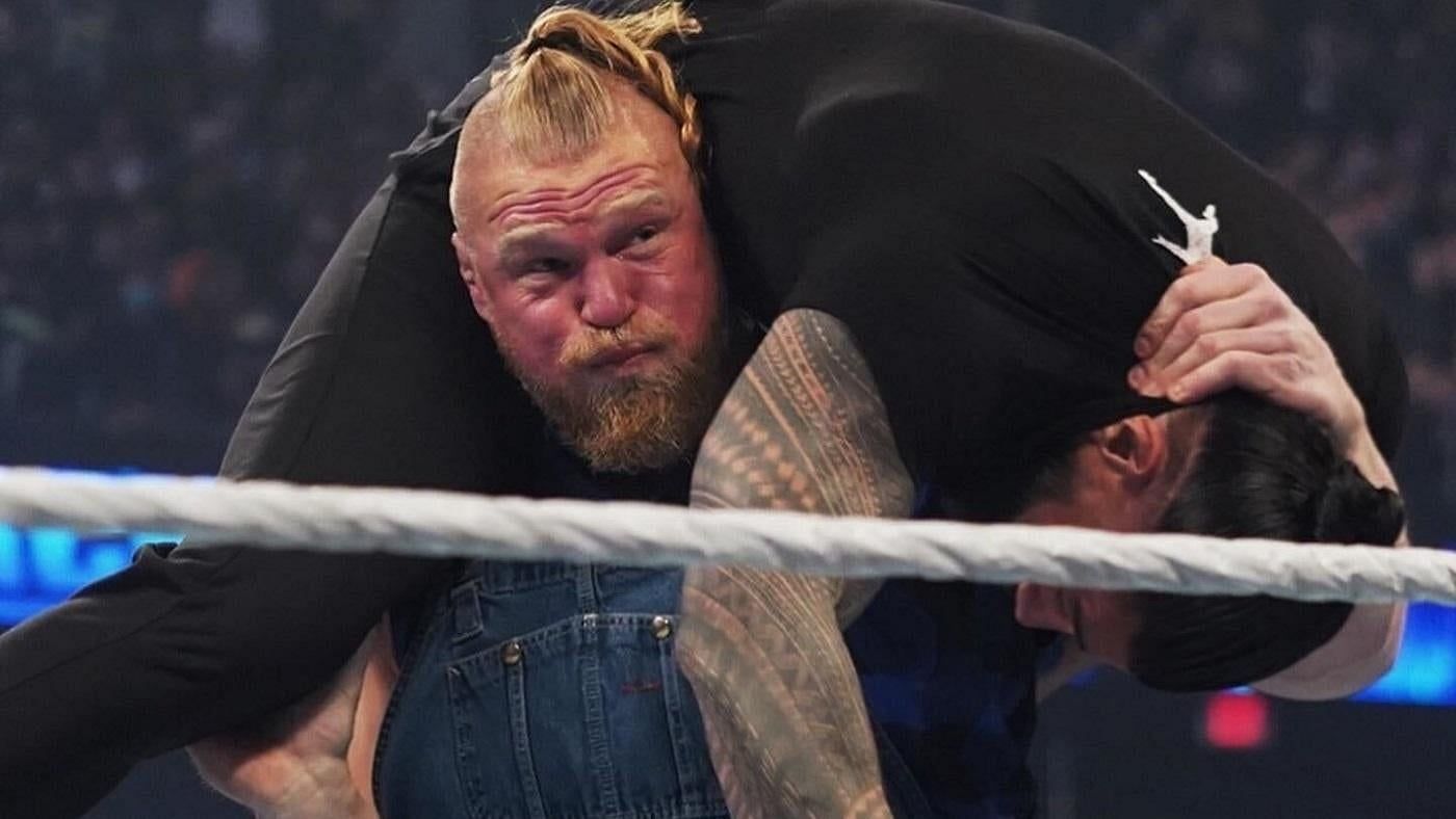 Brock Lesnar and Roman Reigns closed out this week&#039;s SmackDown