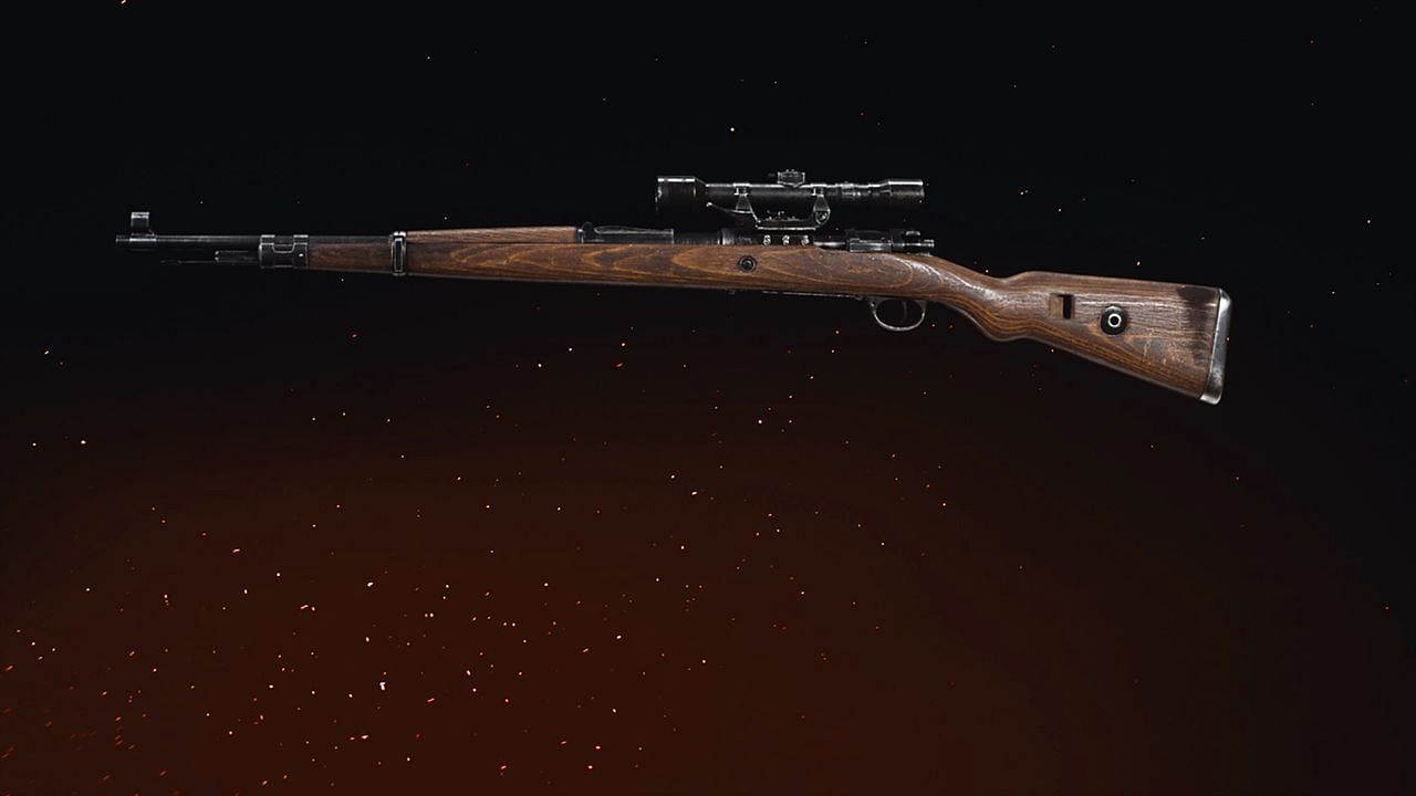 Kar98k sniper rifle in Call of Duty: Vanguard