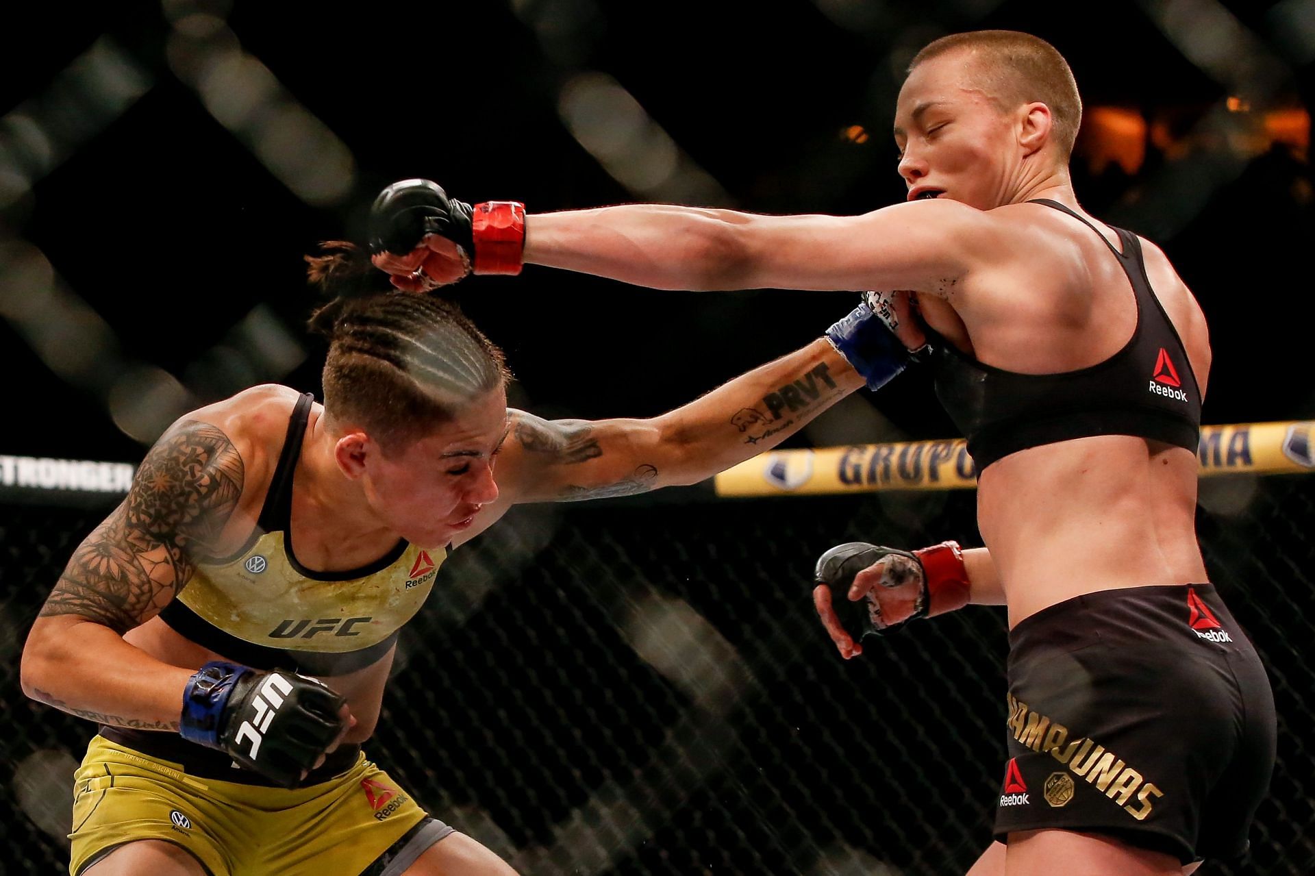 The series between Andrade and Namajunas is tied at 1-1