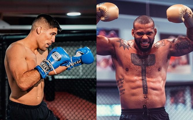 Watch: When Vicente Luque knocked out UFC light heavyweight Thiago Santos