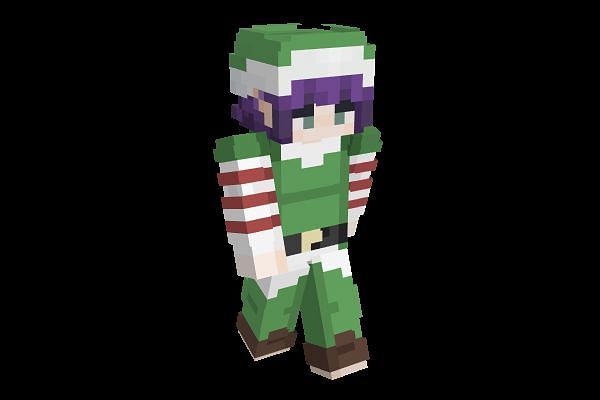 Elf Minecraft skin (Image via NameMC)