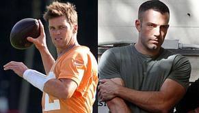 "It's definitely a workout" - Catching practice with Tom Brady left Ben Affleck doubting his own abilities