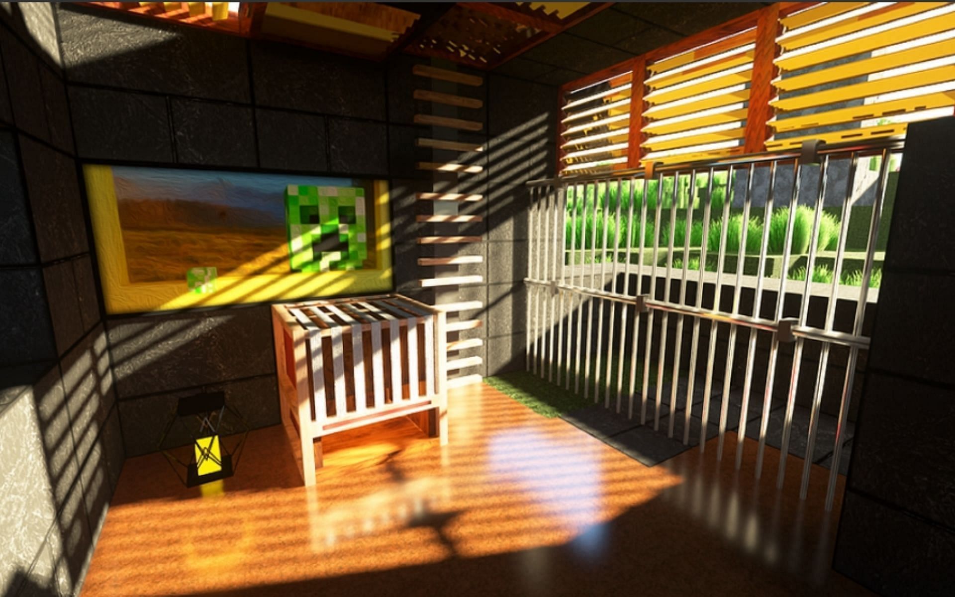 Breathtaking textures with elegant shadow and reflection (Image via resourcepack.net)