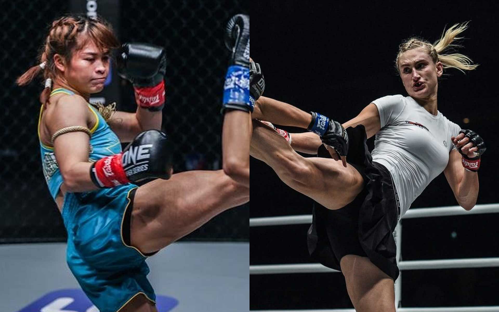 Stamp Fairtex (left) Colbey Northcutt (right) [Photo: ONE Championship]