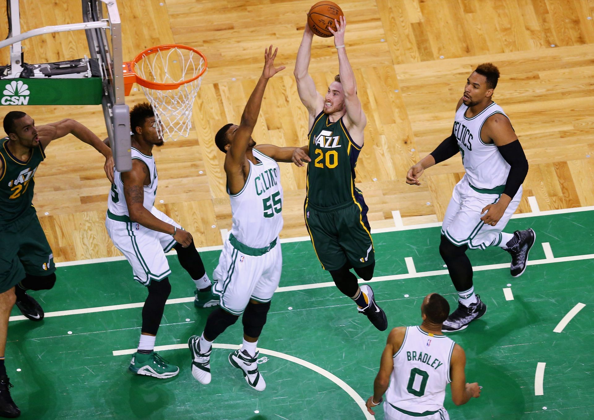 Utah Jazz will take on the Boston Celtics at the Vivint