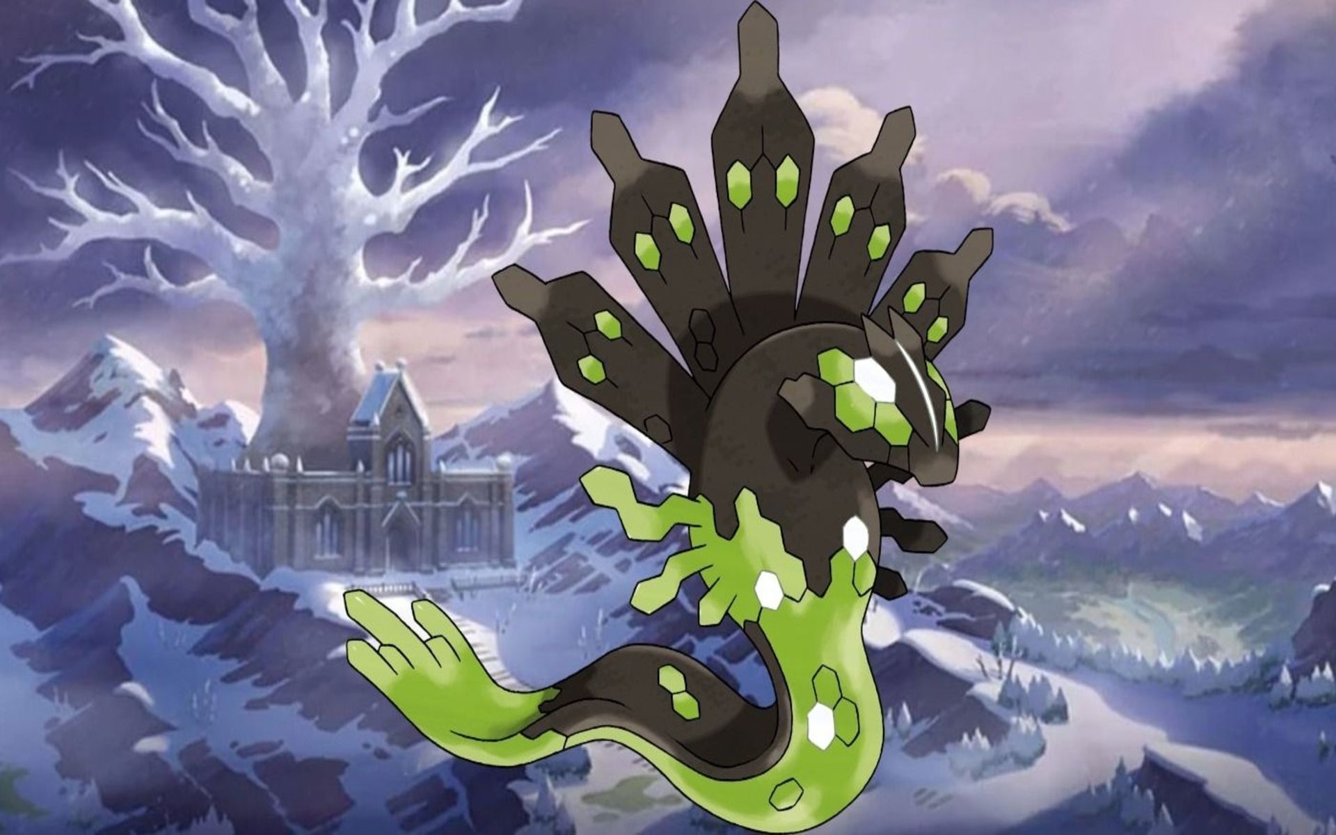 Zygarde was included in the Crown Tundra DLC (Image via Game Freak)