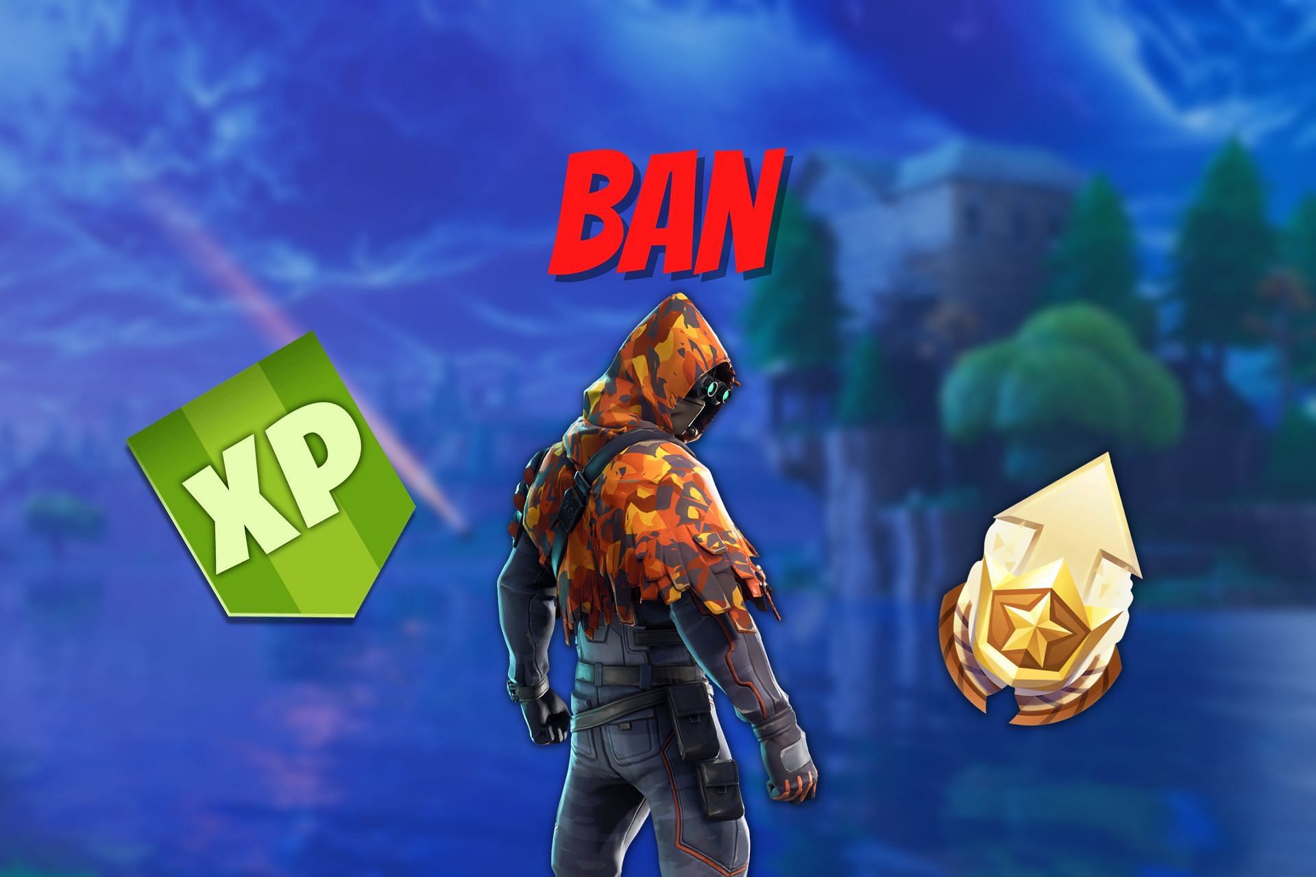 Which XP glitch in Fortnite Chapter 3 Season 1 can get players banned (Image via Sportskeeda)