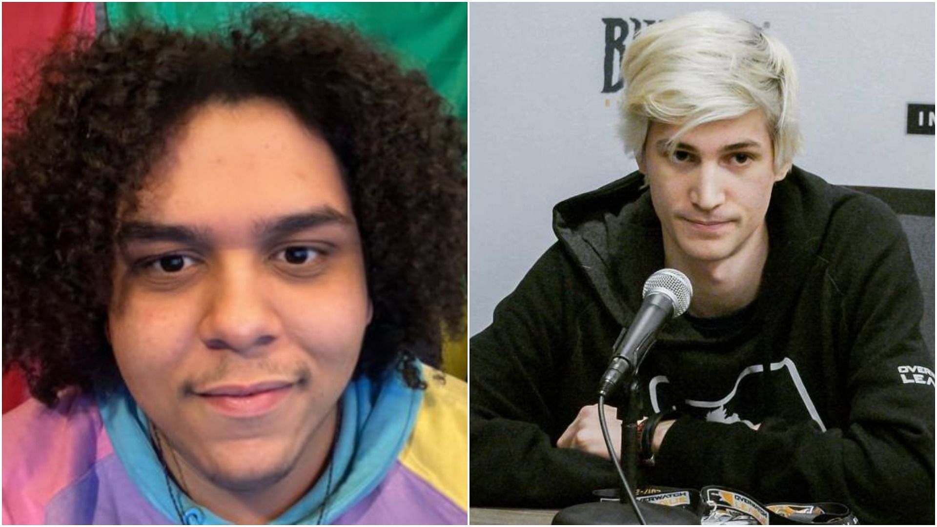 Zoil hits back at xQc for his comments about his size (Image via Twitter and WikiBio)
