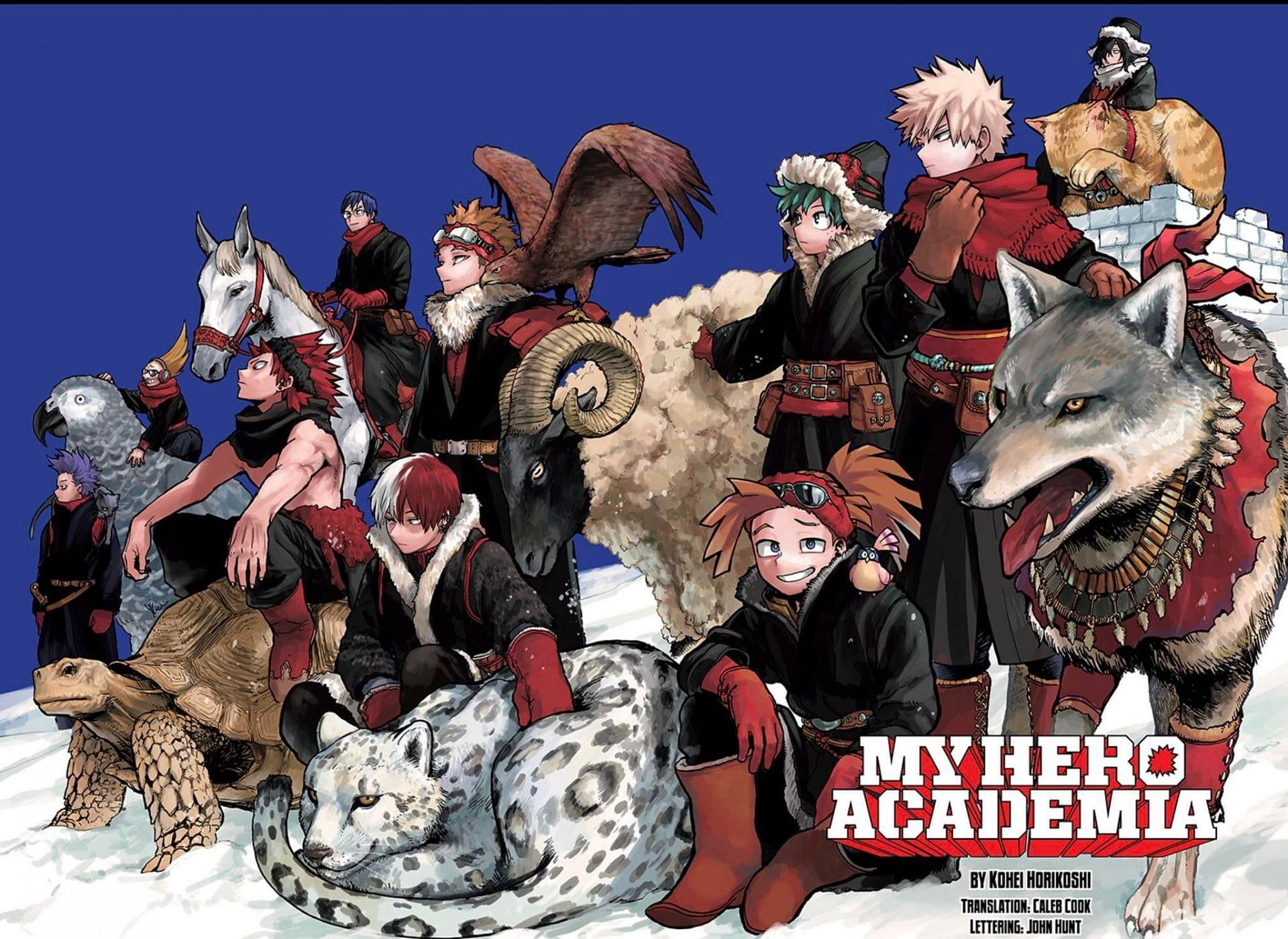 My Hero Academia 7th popularity poll (Image Via Manga Plus)