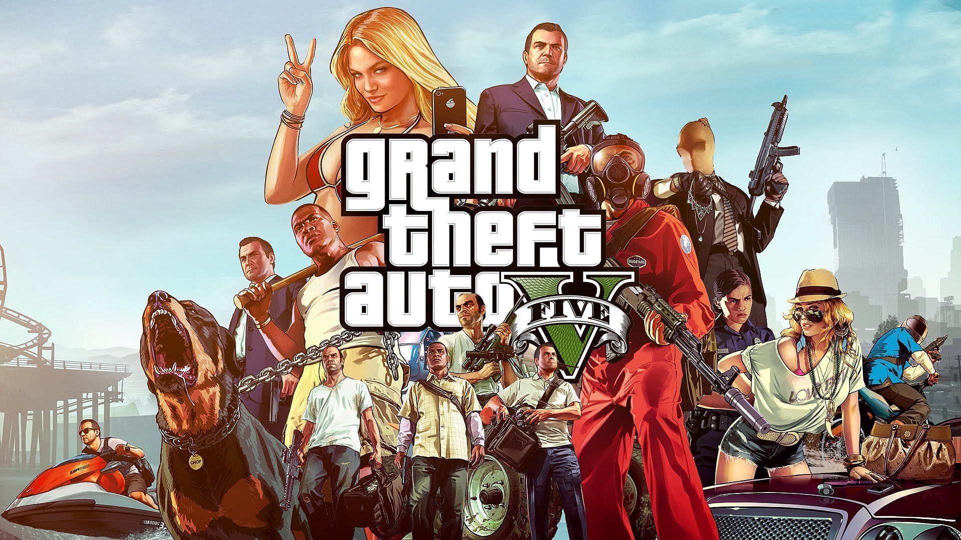 Grand Theft Auto V (Image via Wallpaper Access)