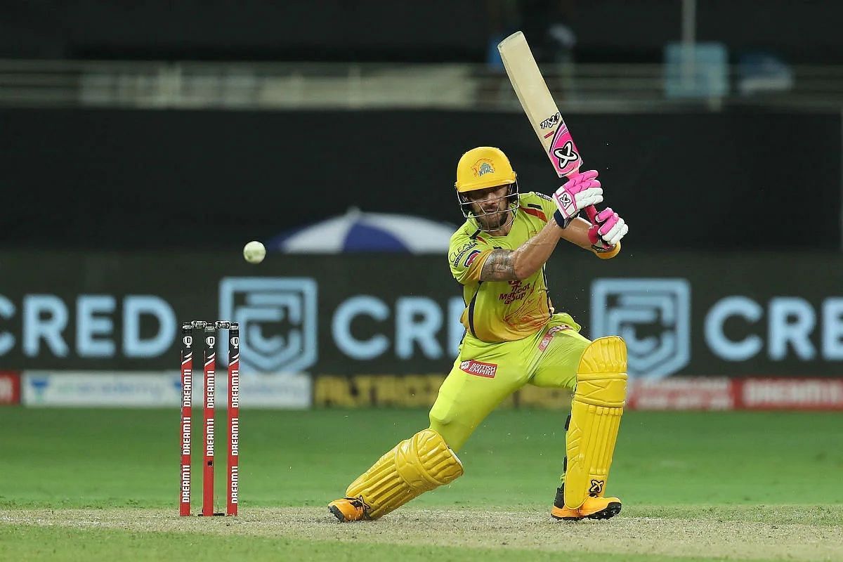 Faf du Plessis was in terrific form for CSK during IPL 2021. Pic: IPLT20.COM