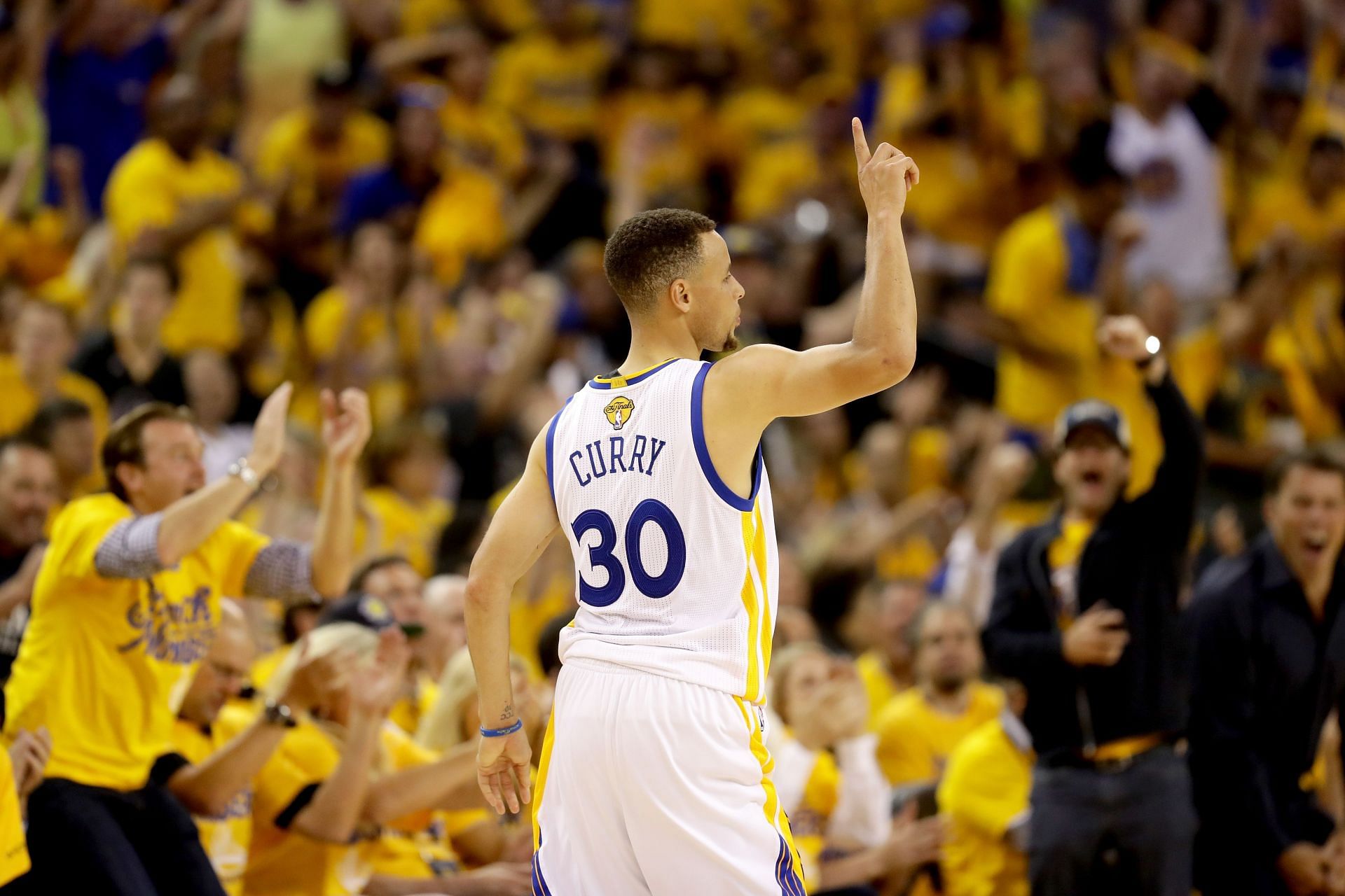 2016 NBA Finals - Stephen Curry of the Golden State Warriors.