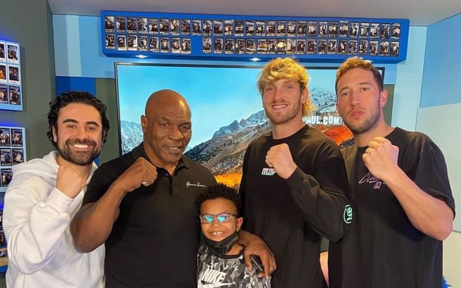 Watch: When Logan Paul surprised Mike Tyson on 'Impaulsive' podcast with a pigeon