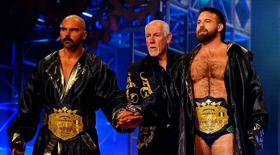 AEW tag team, FTR, recently name-dropped a few tag teams they&#039;d like to go up against soon.