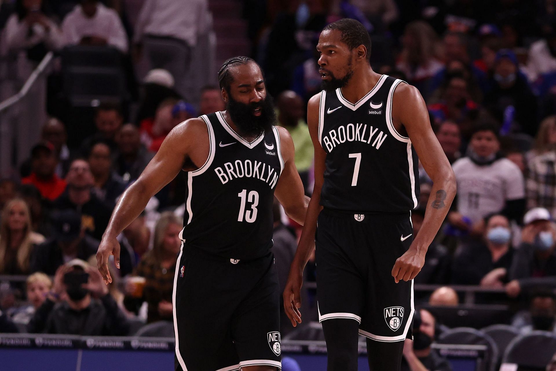 James Harden, Kevin Durant played for 40 minutes-plus as Brooklyn beat Dallas on Tuesday