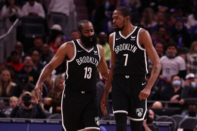 “One thing about me and KD, we love to play basketball” – James Harden asserts both him and Kevin Durant are not perturbed by their increased workload for the Brooklyn Nets