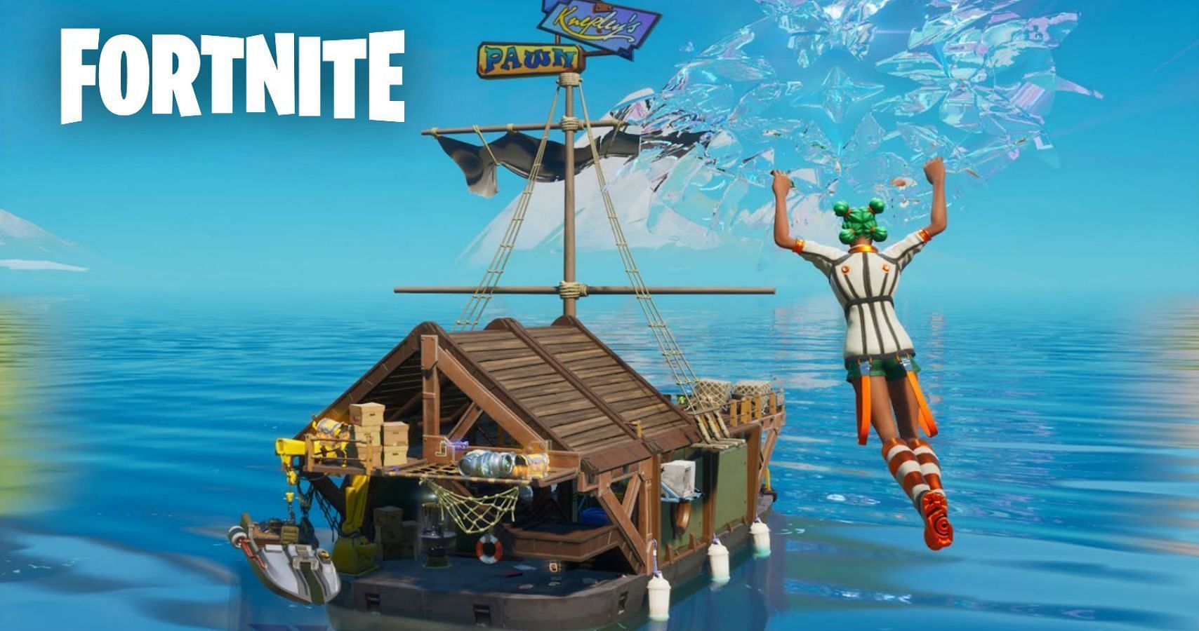 Fortnite has a secret loot boat in Chapter 3 Season 1 (Image via Epic Games)