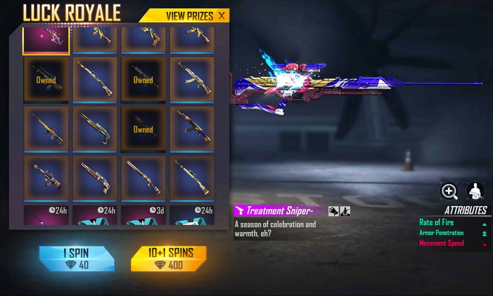 A new Weapon Royale has been added to Free Fire (Image via Free Fire)