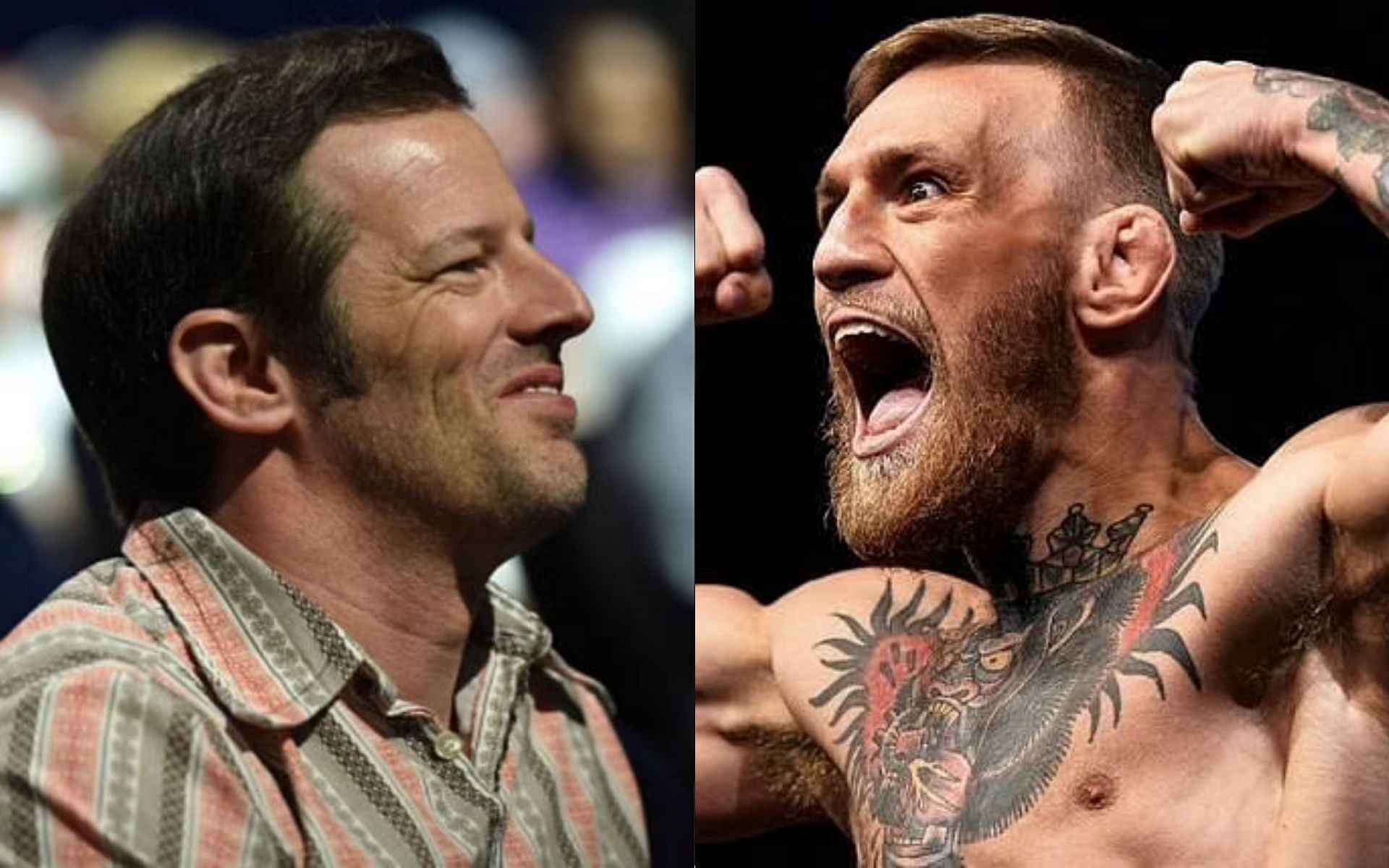 Sean Shelby (left) and Conor McGregor (right)
