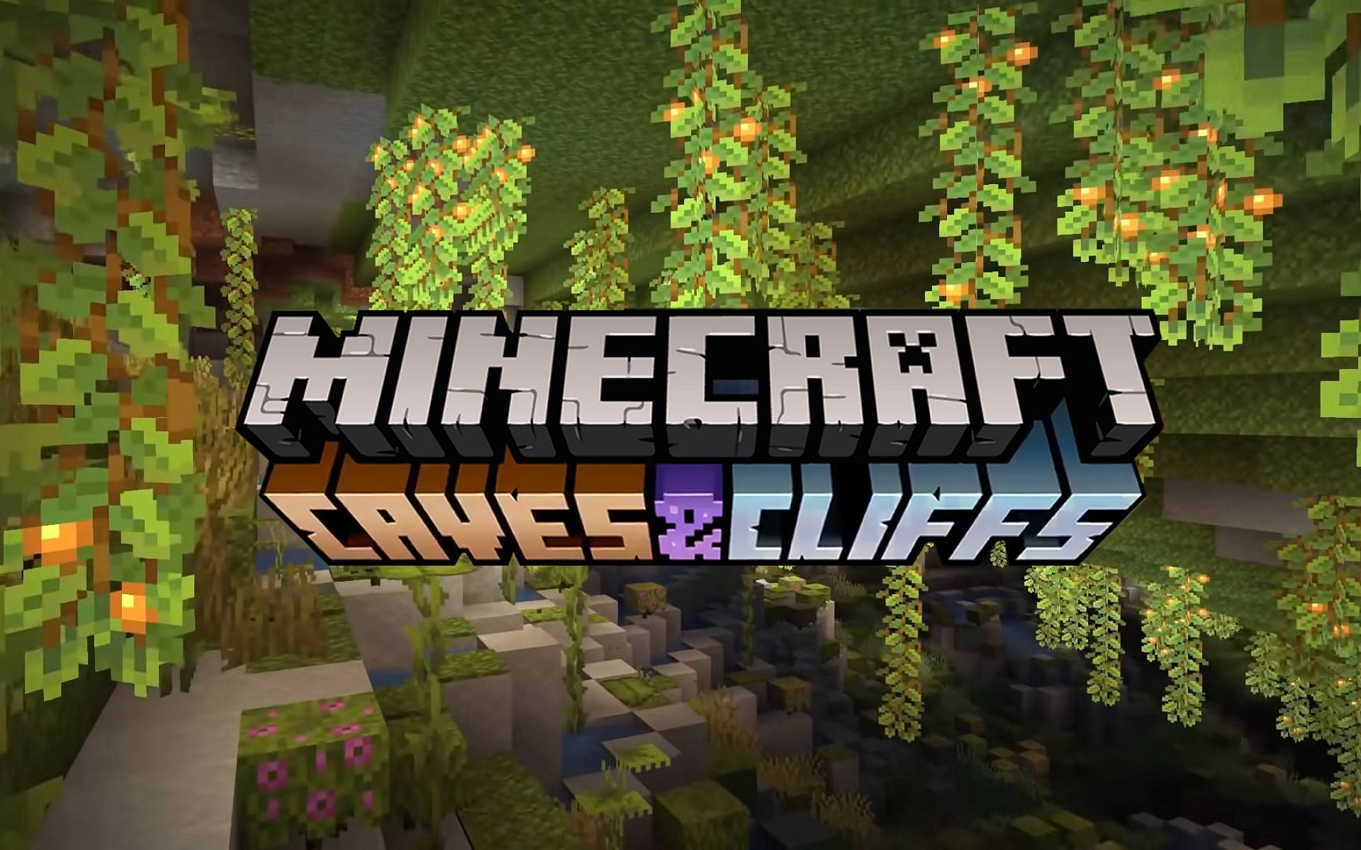 A promotion image for Minecraft 1.18. (Image via Minecraft)
