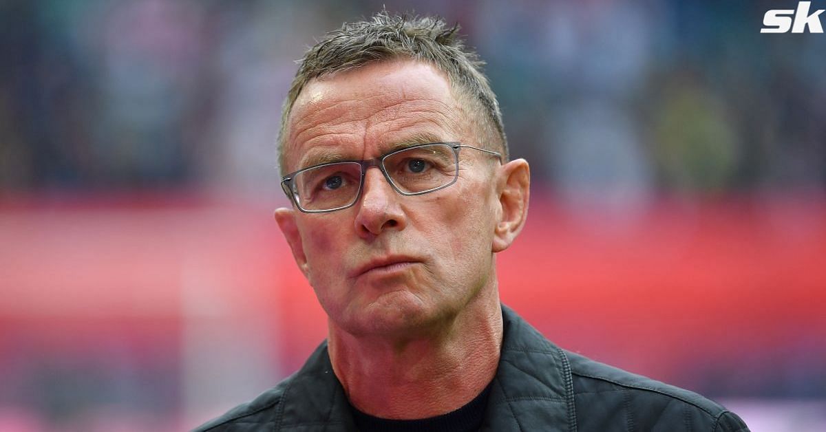 Manchester United manager Ralf Rangnick