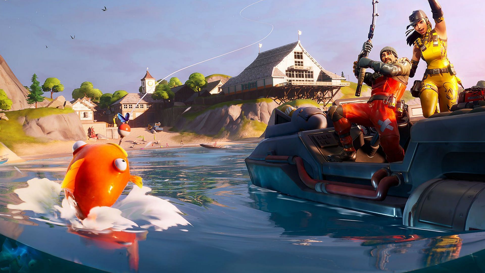 Most of Fortnite&#039;s rare consumables lie underwater and hold multiple requirements to find them (Image via Epic Games)