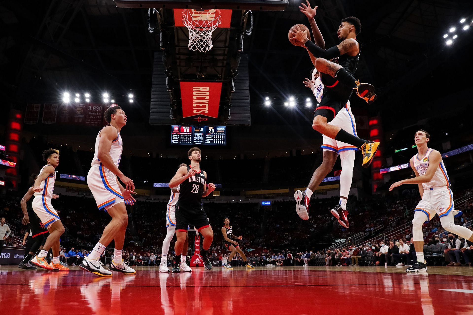 The Oklahoma City Thunder and the Houston Rockets will face off at the Paycom Center on Wednesday night