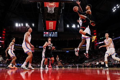 The Oklahoma City Thunder and the Houston Rockets will face off at the Paycom Center on Wednesday night