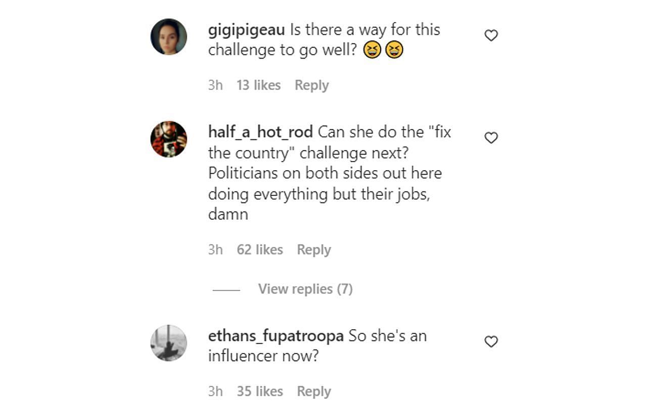 Reacciones al video (imagen a través de defnoodles / Instagram)