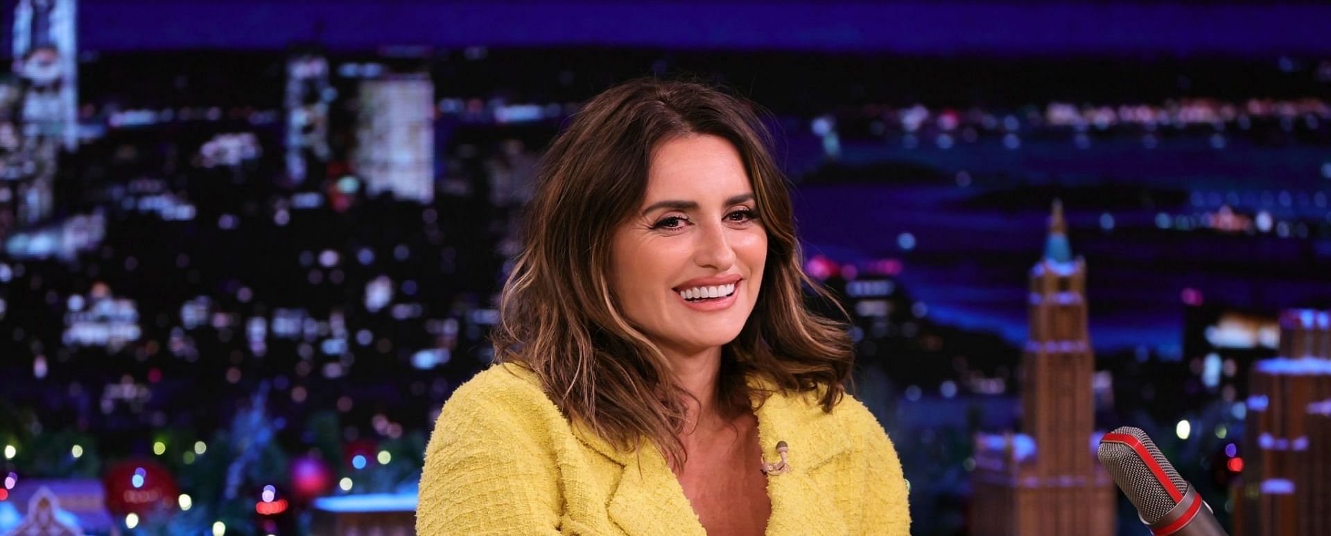Penelope Cruz is a proud mother to two children (Image via NBC/The Tonight Show Starring Jimmy Fallon)