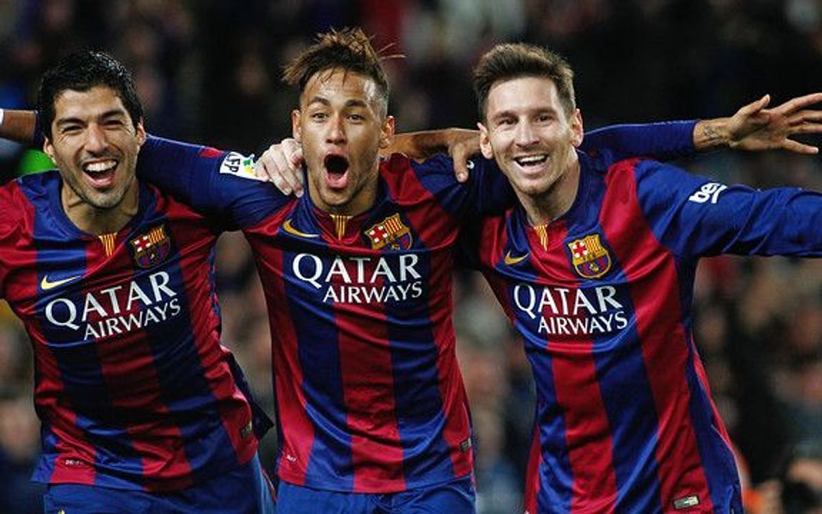 (From L to R) Luis Suarez, Neymar and Lionel Messi oversaw one of the most prolific periods in Barcelona&#039;s rich history.