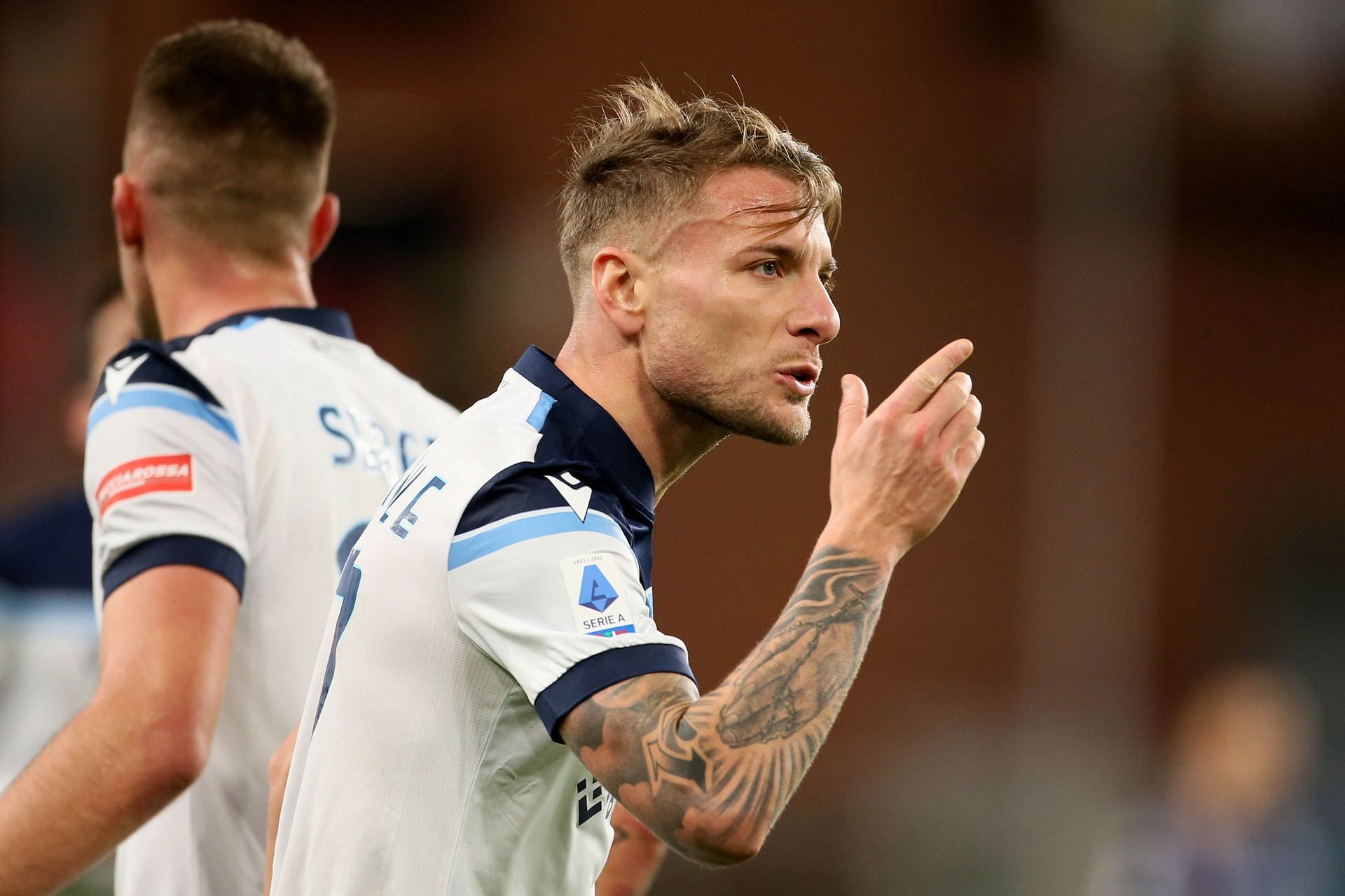 The Lazio striker is still going strong in Serie A