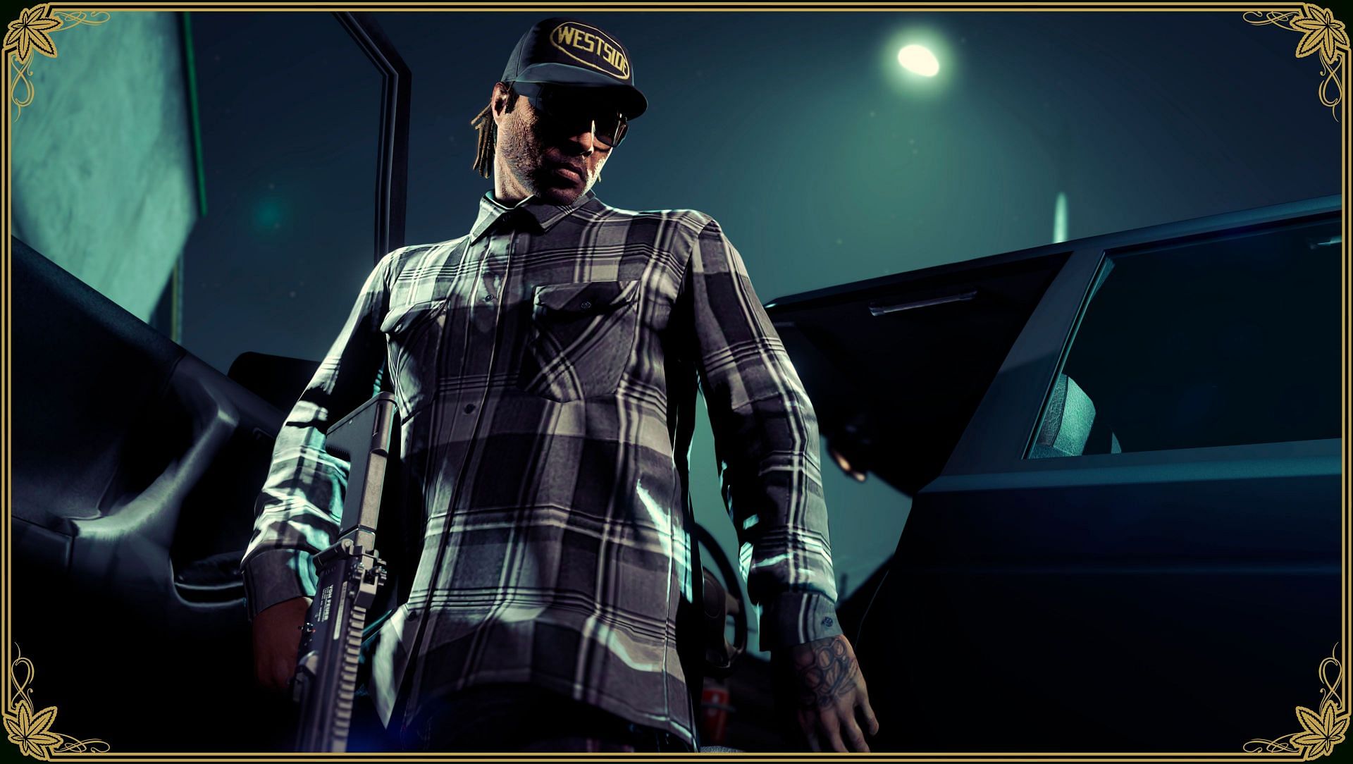 The Westside Fitted Cap in GTA Online (Image via Rockstar Games)