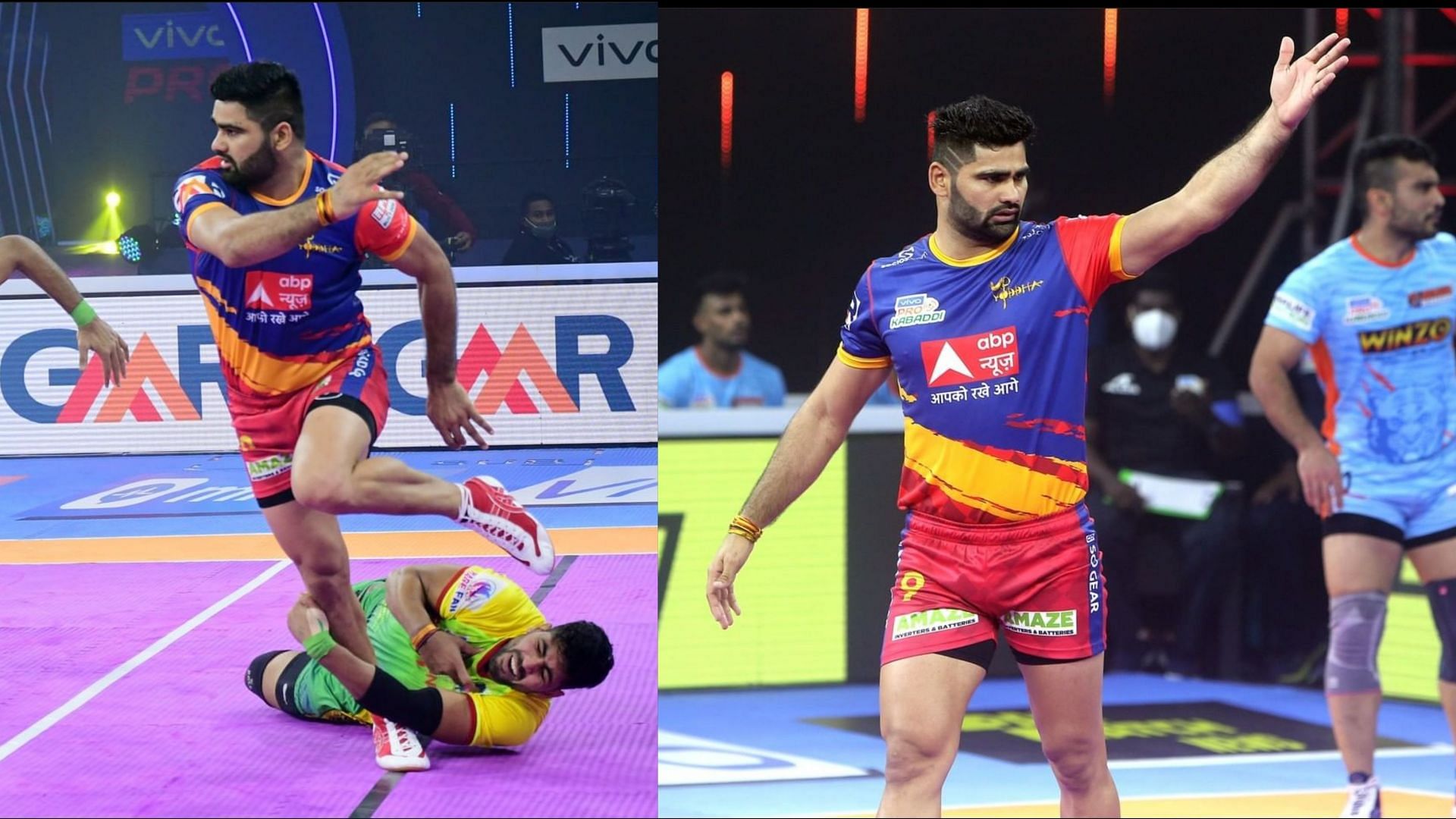Pardeep Narwal has not been in his best form in Pro Kabaddi 2021 so far. (Image: UP Yoddha/Instagram)