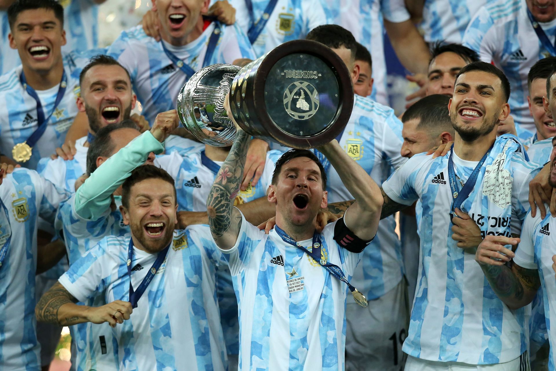 Lionel Messi won the Copa America with Argentina this year