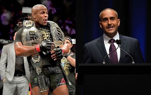 Daniel Cormier (left) & Jon Anik (right)