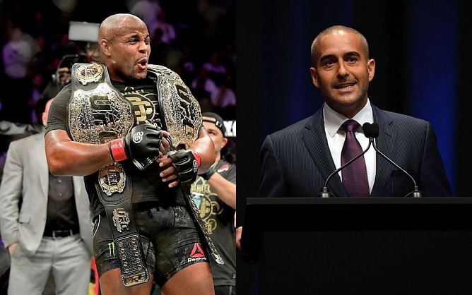 "We need to appreciate this man for the work that he does" - Daniel Cormier lauds Jon Anik for keeping calm during Amanda Nunes vs. Julianna Pena
