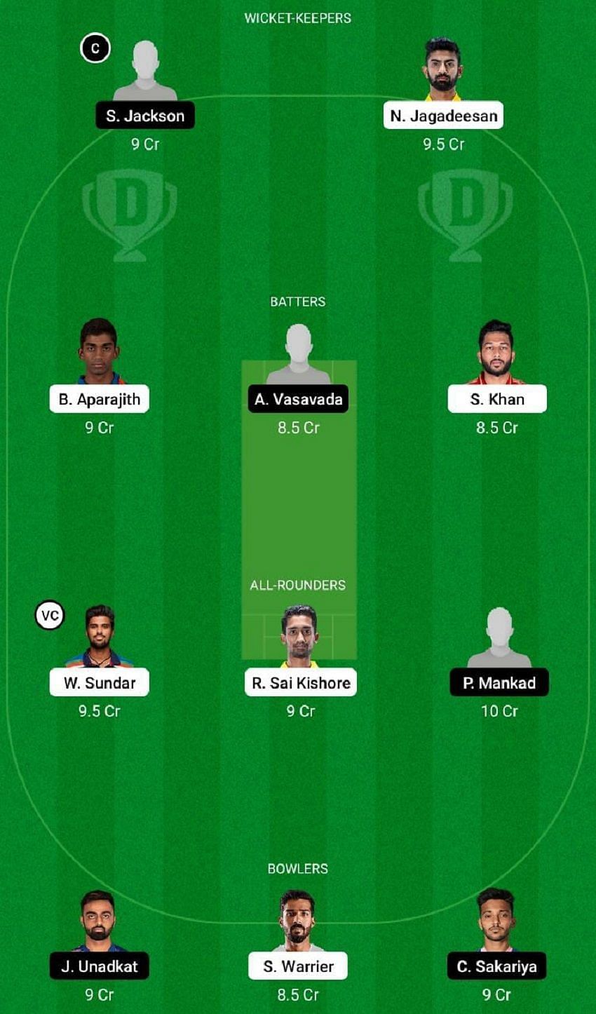 TN vs SAU Dream11 Fantasy Tip #1