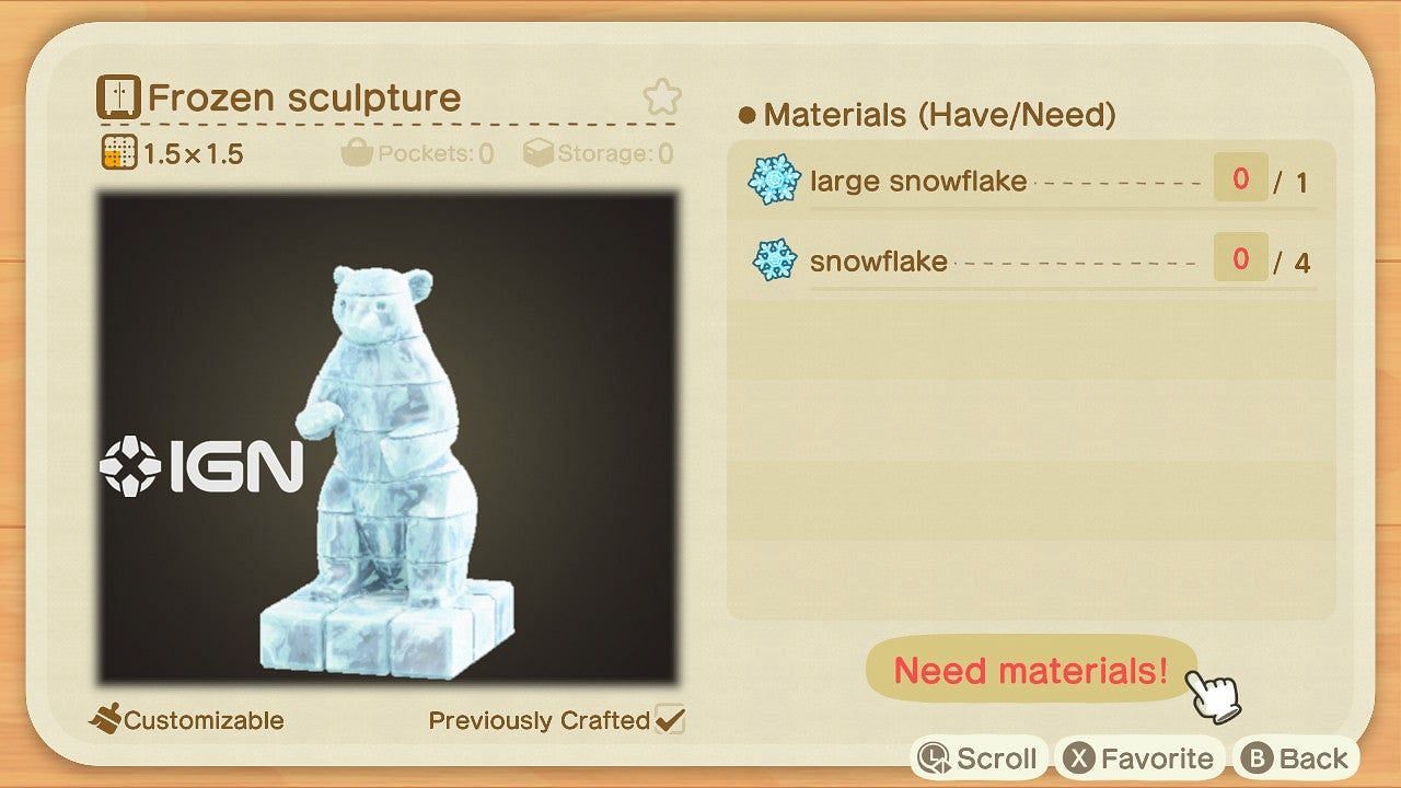 The Frozen set is returning for another winter in Animal Crossing with new items (Image via Nintendo)