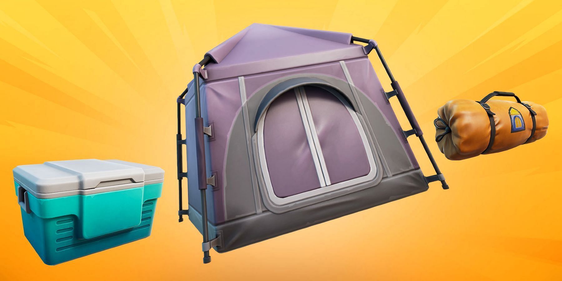 Tents will remove fall damage (Image via Epic Games)