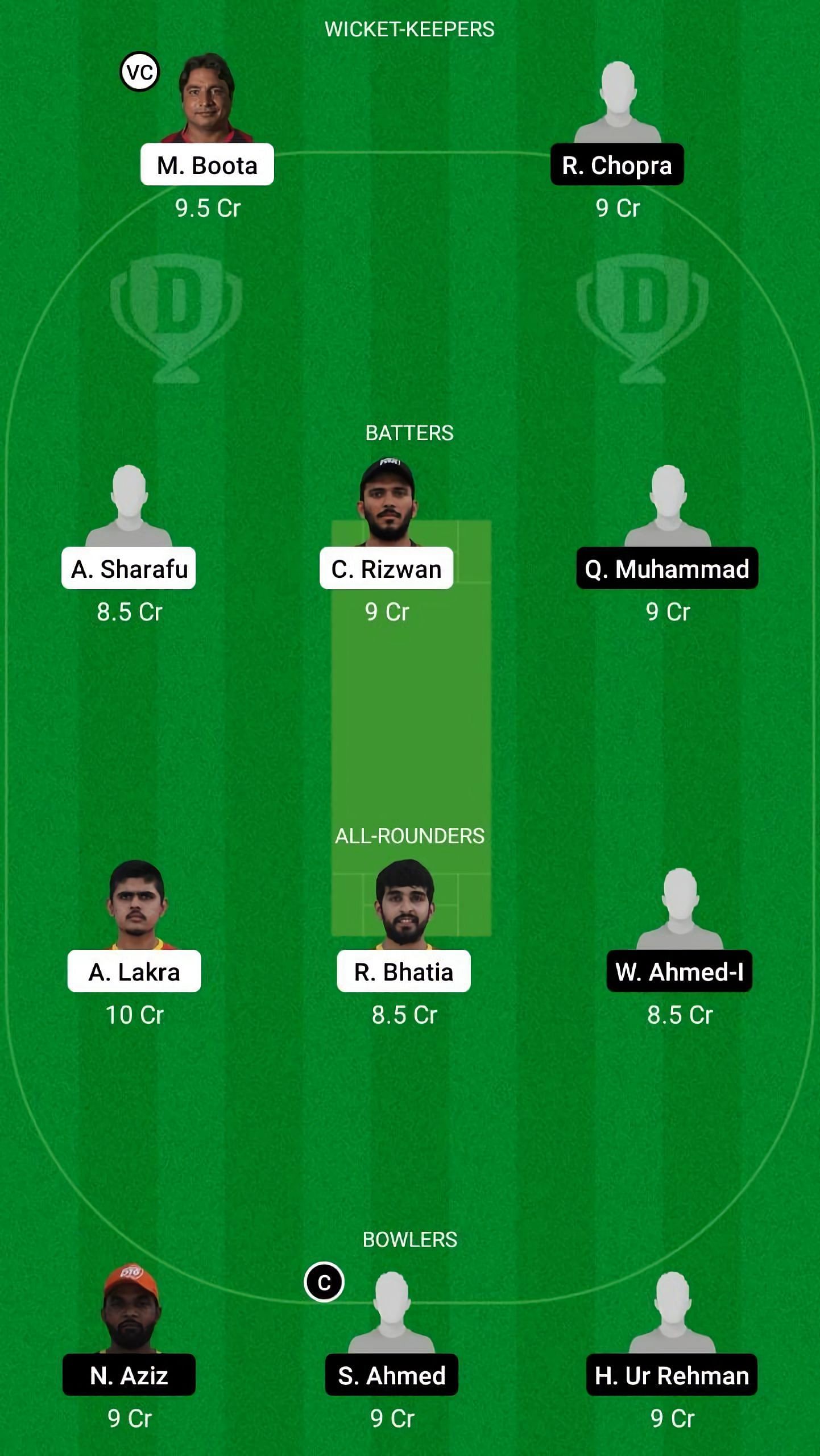 EMB vs AJM Dream11 Fantasy Suggestion #2 - Emirates D10