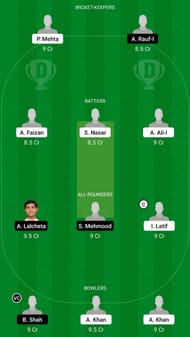 GGI vs BOB Dream11 Fantasy Suggestion #2