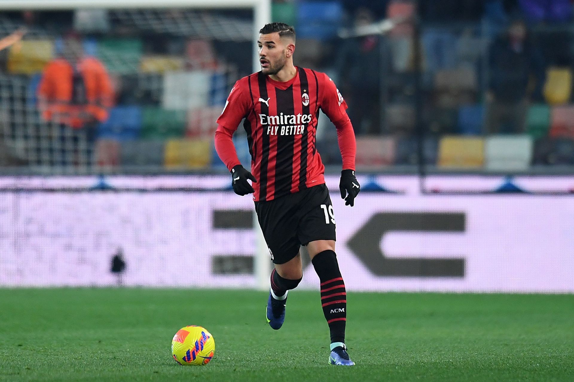 Chelsea target Theo Hernandez in action for AC Milan - Serie A