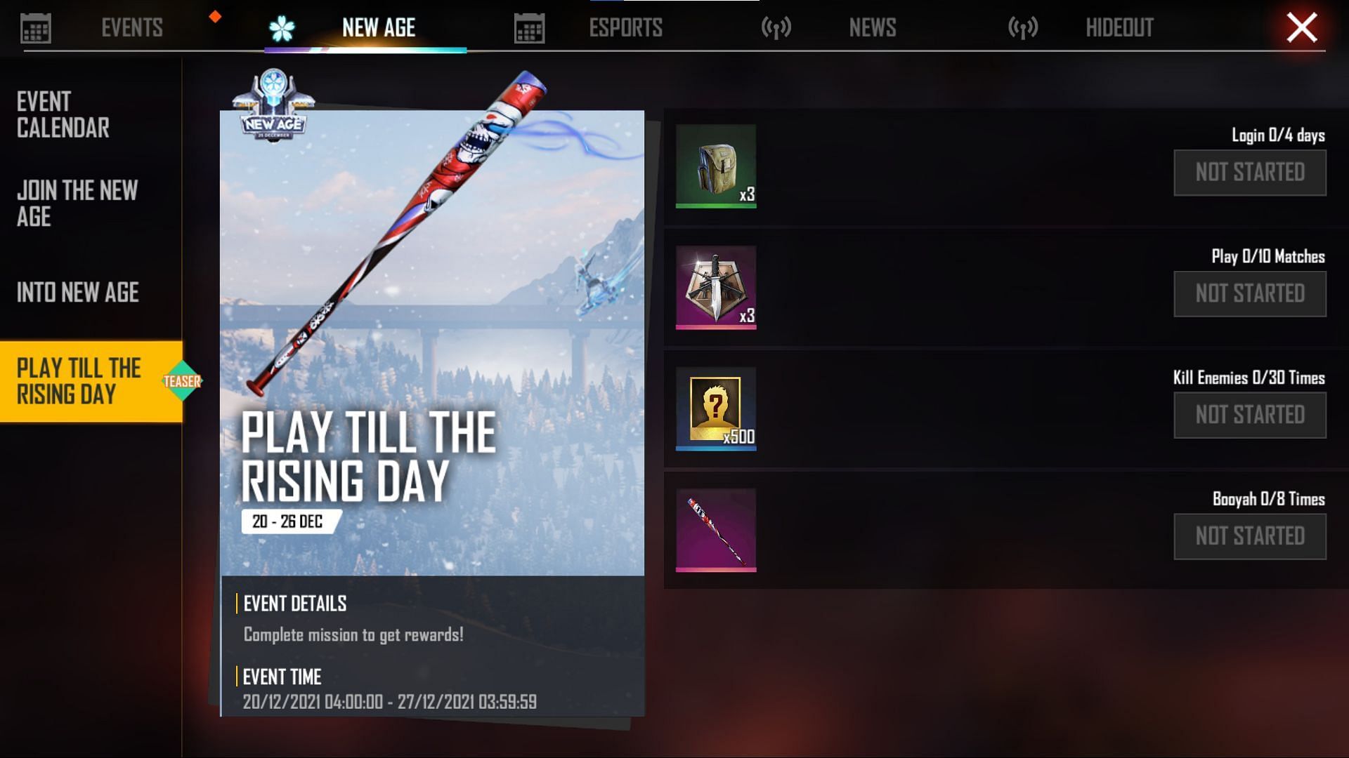 One of the event (Image via Free Fire)