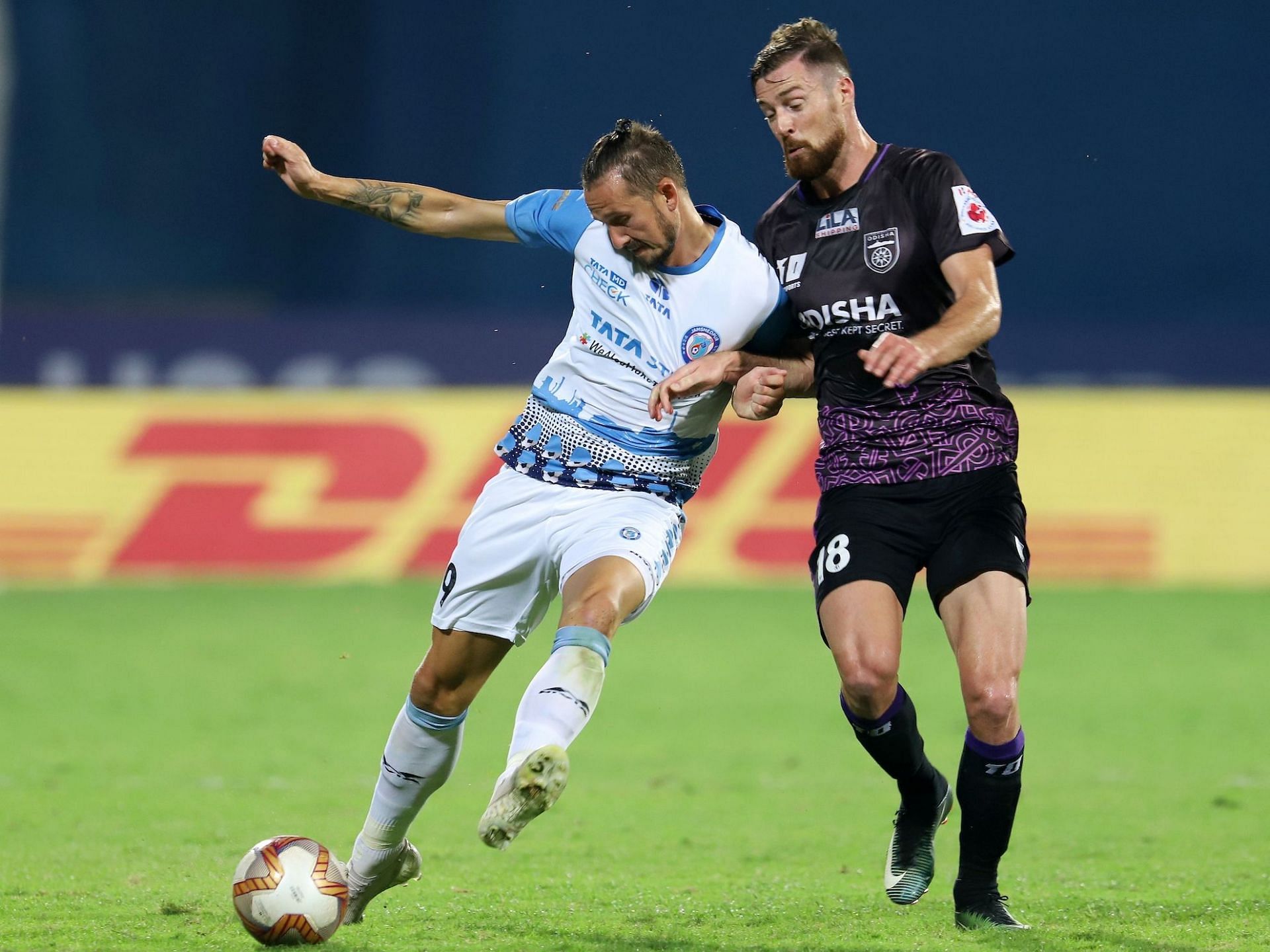 Jamshedpur FC missed Valskis today (image courtesy: ISL)