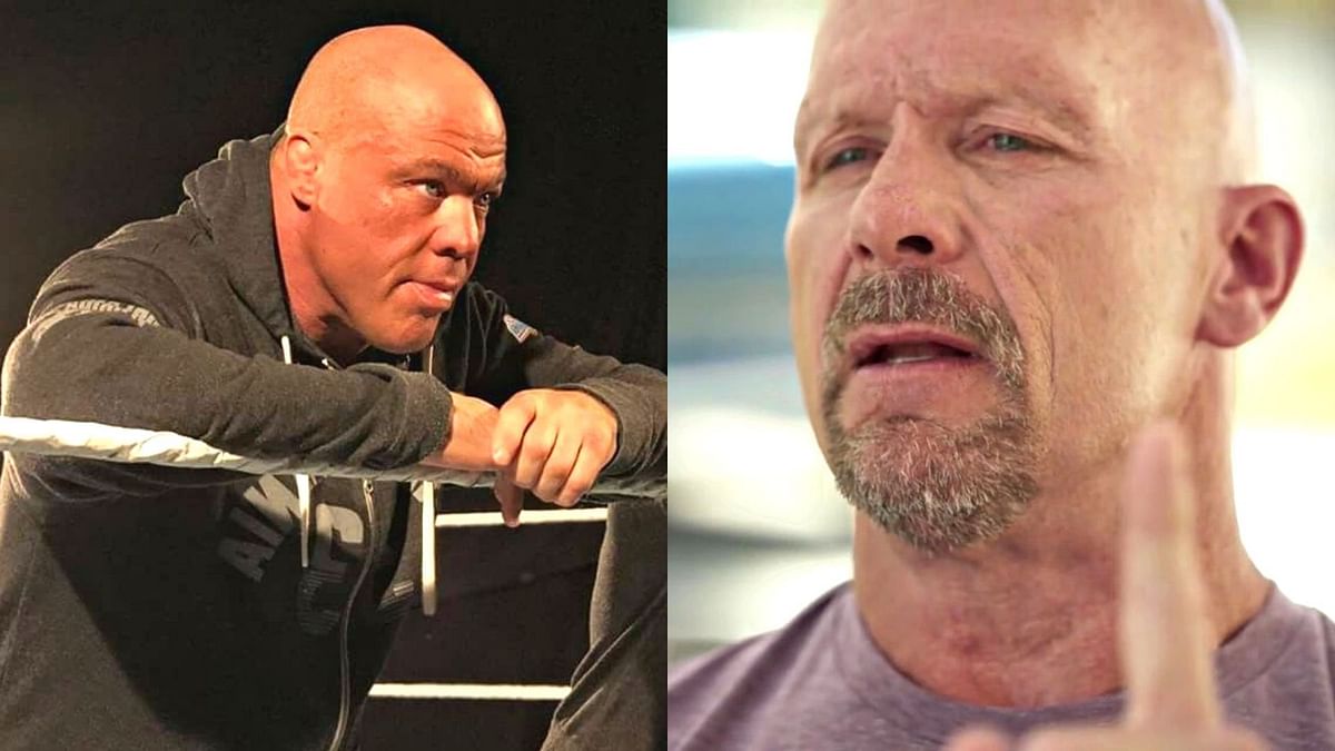 WWE News: Kurt Angle shares a text from Steve Austin